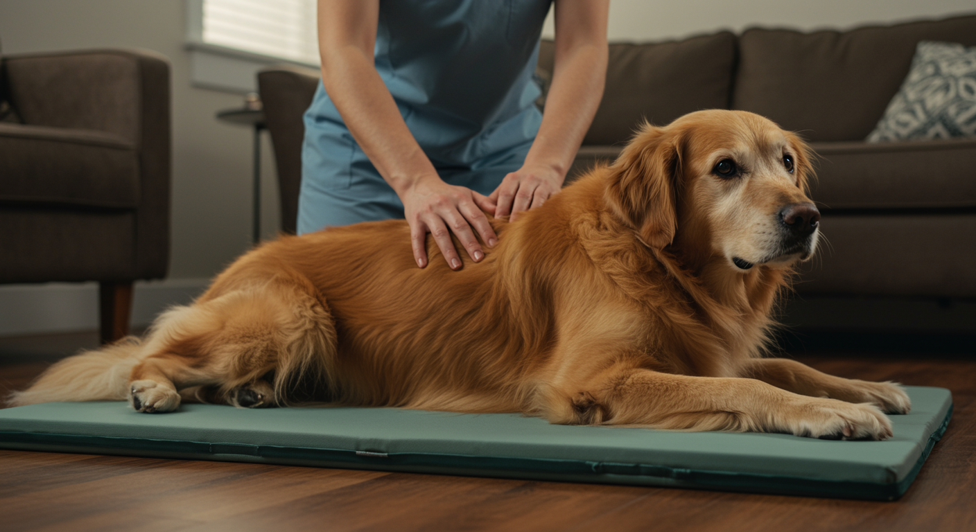 Therapeutic Massage for Senior Golden Retrievers Basic Techniques