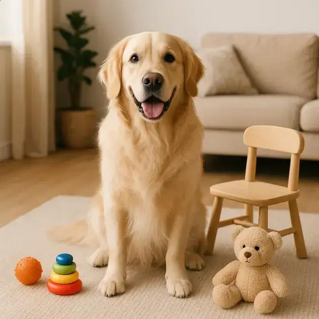 A Gentle Giant: 5 Essential Golden Retriever with Toddlers Tips