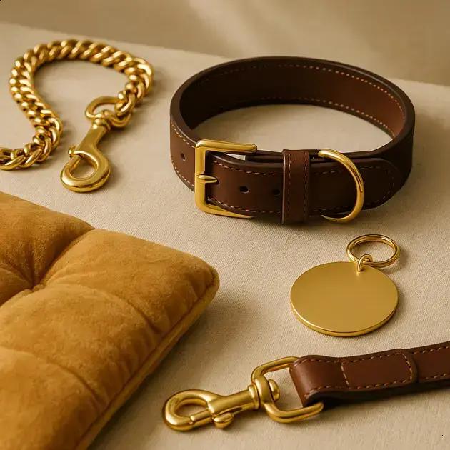Golden Style: Must-Have Luxury Dog Accessories for Large Breeds