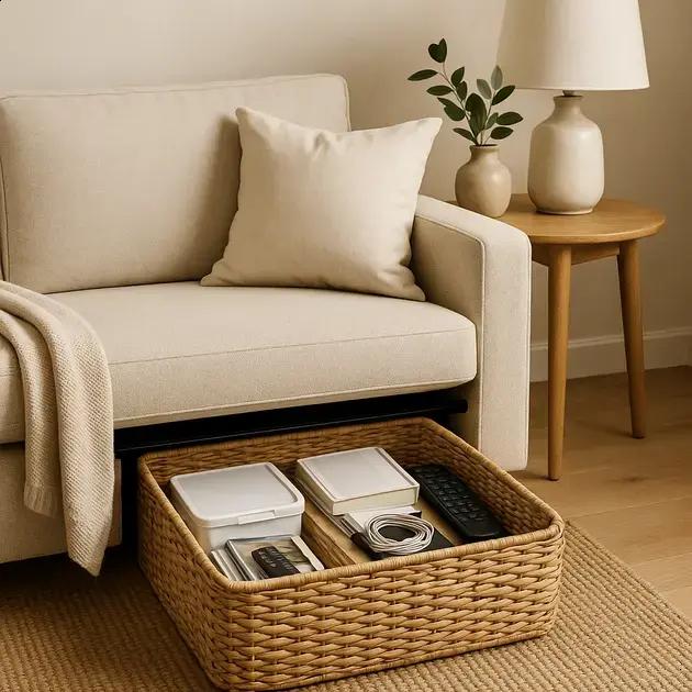 How to Hide Everyday Clutter Without Sacrificing Elegant Home Décor