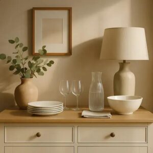 How to Organize a Dining Room Sideboard for Elegant Entertaining and Everyday Living