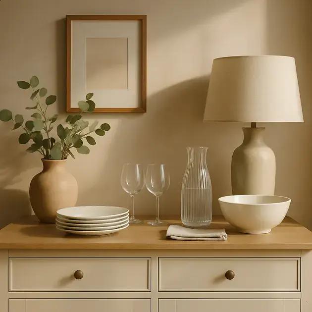 How to Organize a Dining Room Sideboard for Elegant Entertaining and Everyday Living