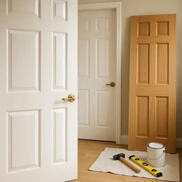 How to Upgrade Standard Interior Doors for a Luxury Home Look