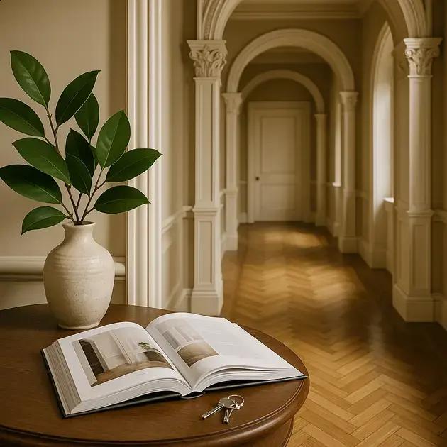 The Designer's Secret to Creating Luxury Hallways with Architectural Details